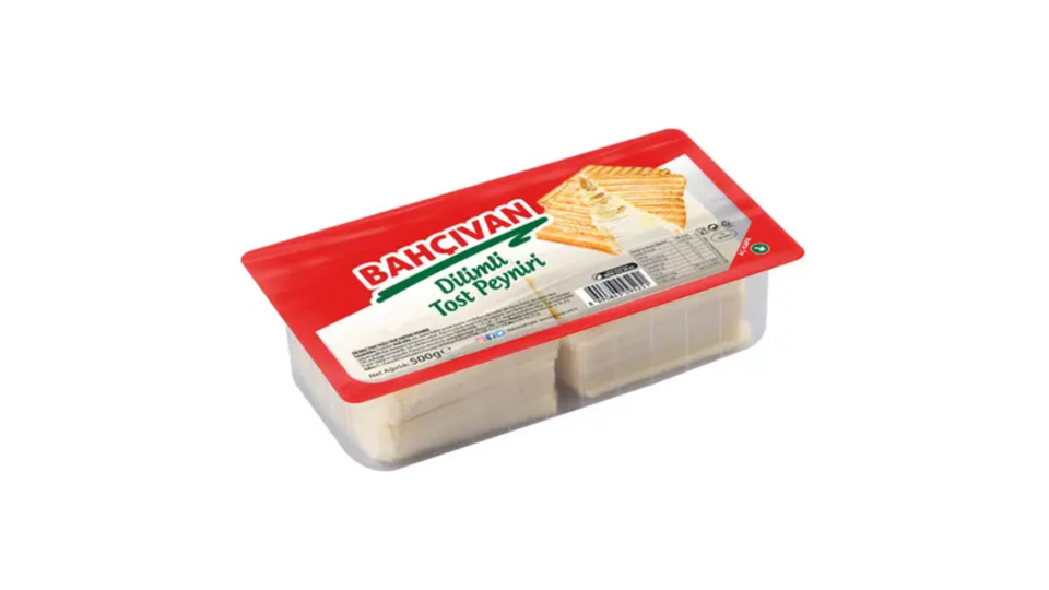BAHÇIVAN TOST PEYNİRİ 500 GR / DİLİMLİ  *8
