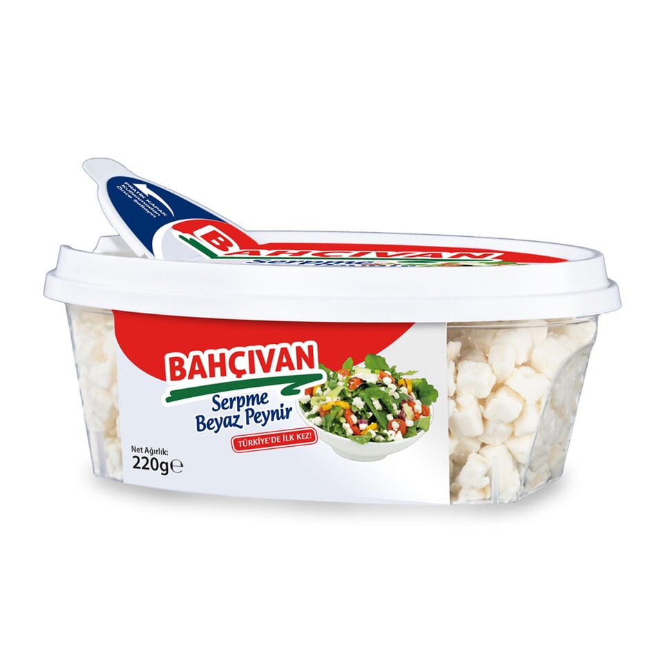 BAHÇIVAN BEYAZ PEYNİR SERPME 220 GR