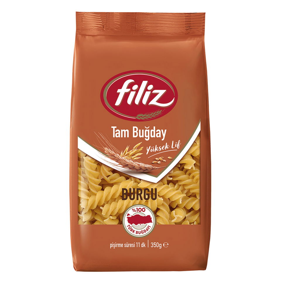 FİLİZ MAKARNA 350 GR - TAM BUĞDAY BURGU