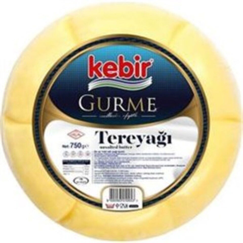 KEBİR GURME TEREYAĞI 750 GR TUZSUZ