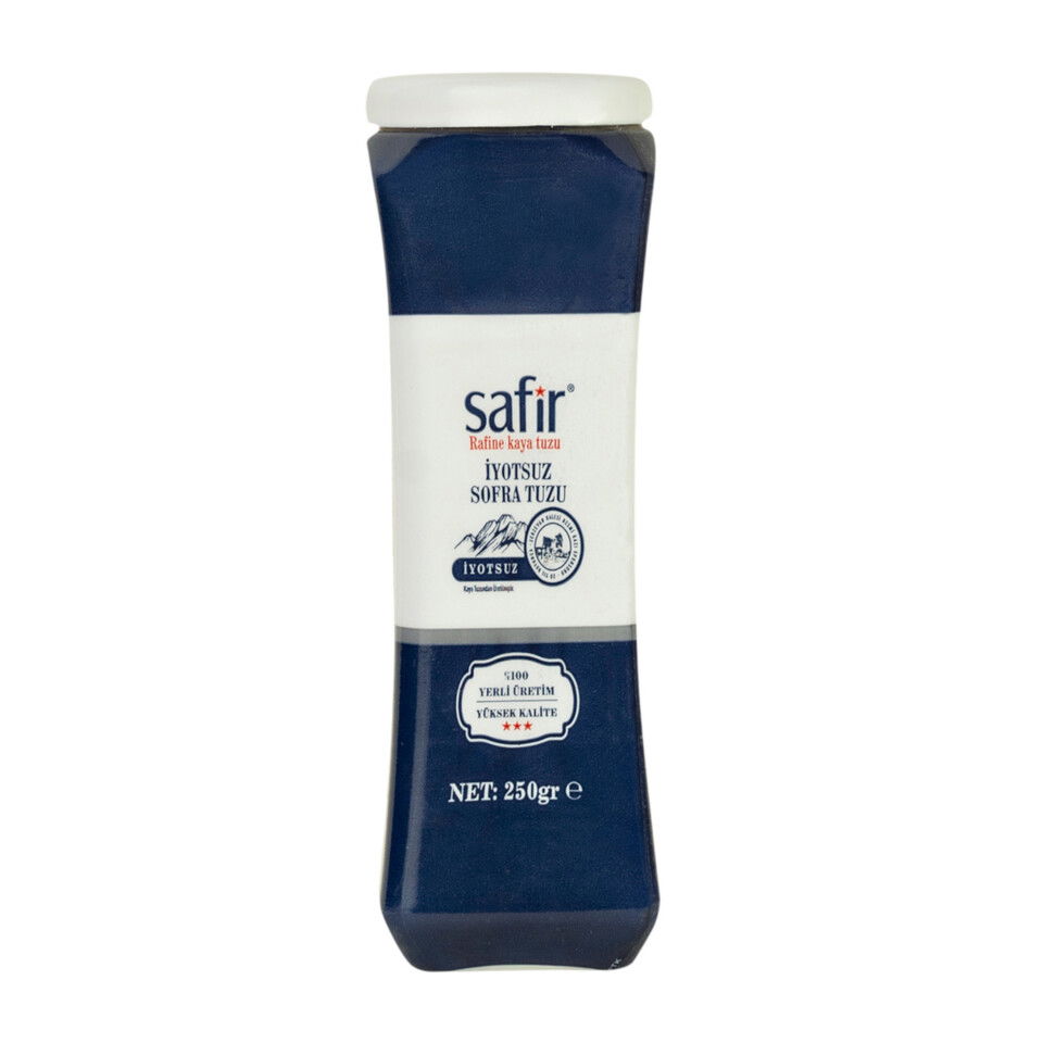 SAFİR İYOTSUZ TUZLUK 250 GR