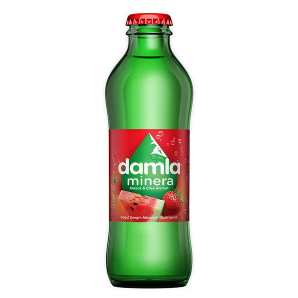 DAMLA AROMALI MADEN SU 200 ML-KARPUZ&ÇİLEK