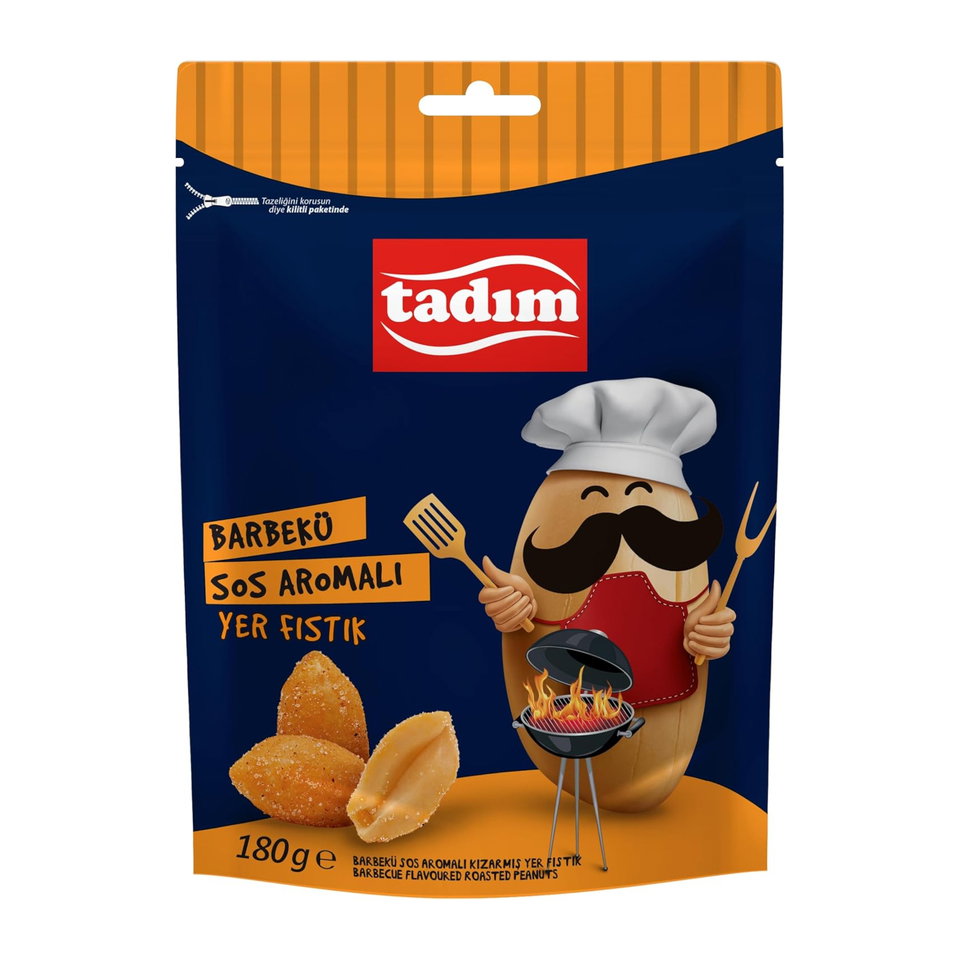 TADIM YER FISTIK 180GR-BARBEKÜ SOS AROMALI