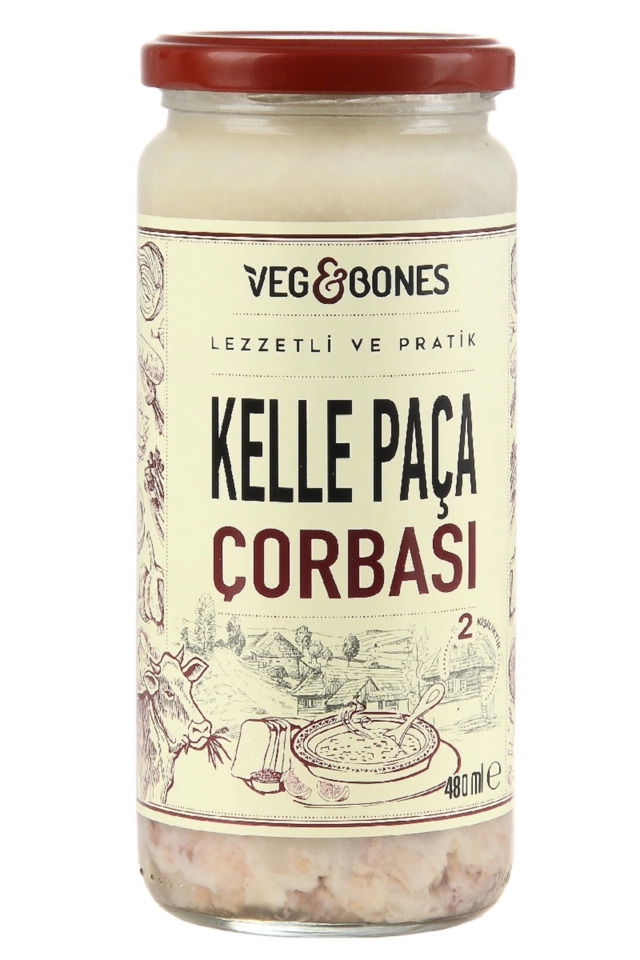 VEG&BONES KELLE PAÇA  480 ML