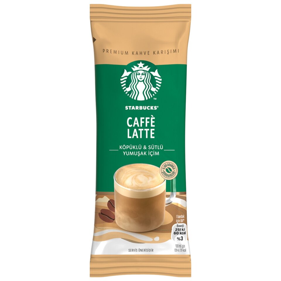 STARBUCKS STİCK KAHVE 18GR-LATTE
