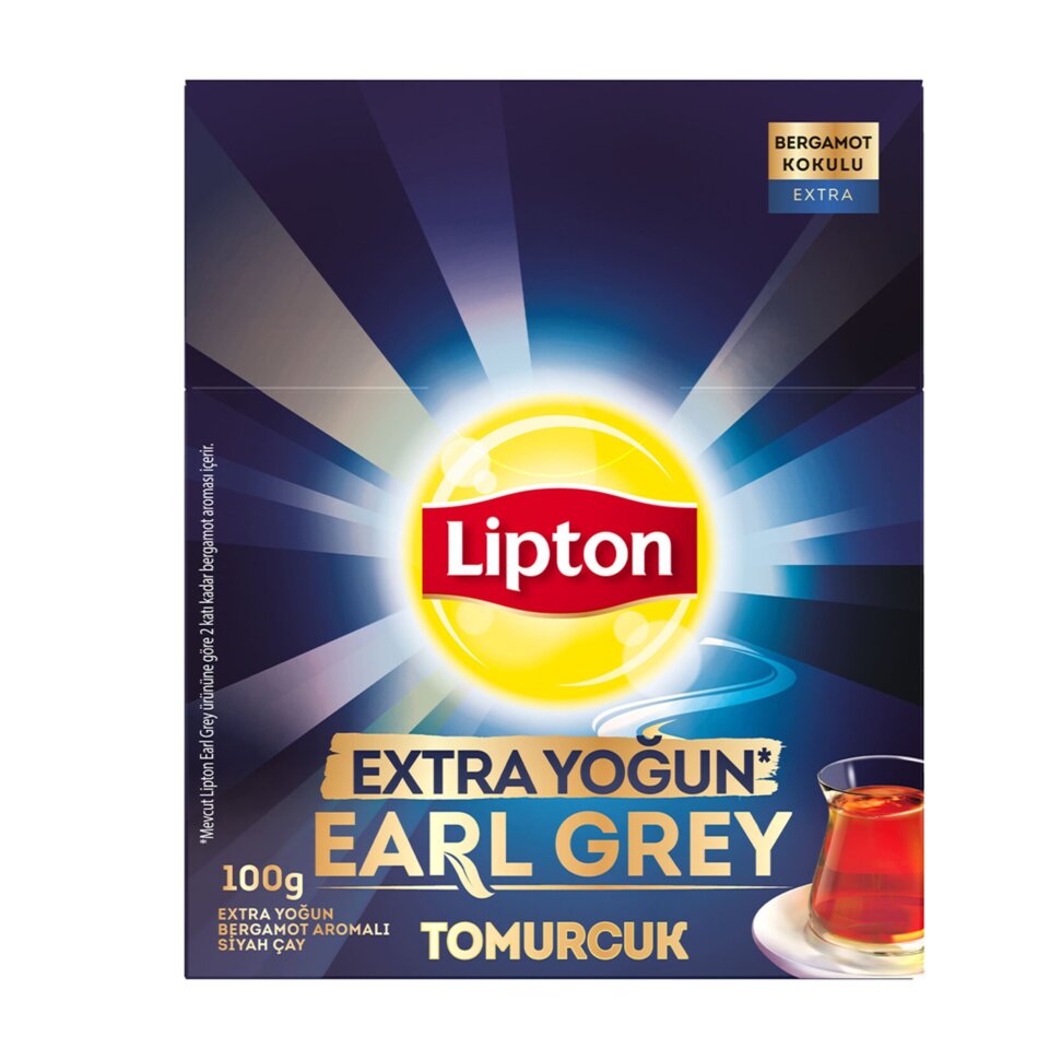 LİPTON TOMURCUK EXTRA YOĞUN EARL GREY DÖKME ÇAY 10