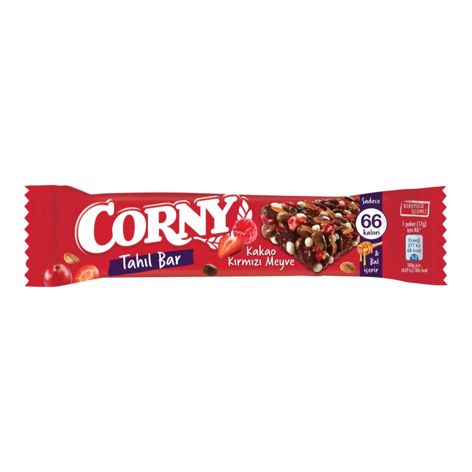 CORNY KAKAO-KIRMIZI MY.TAHIL BAR 17 GR