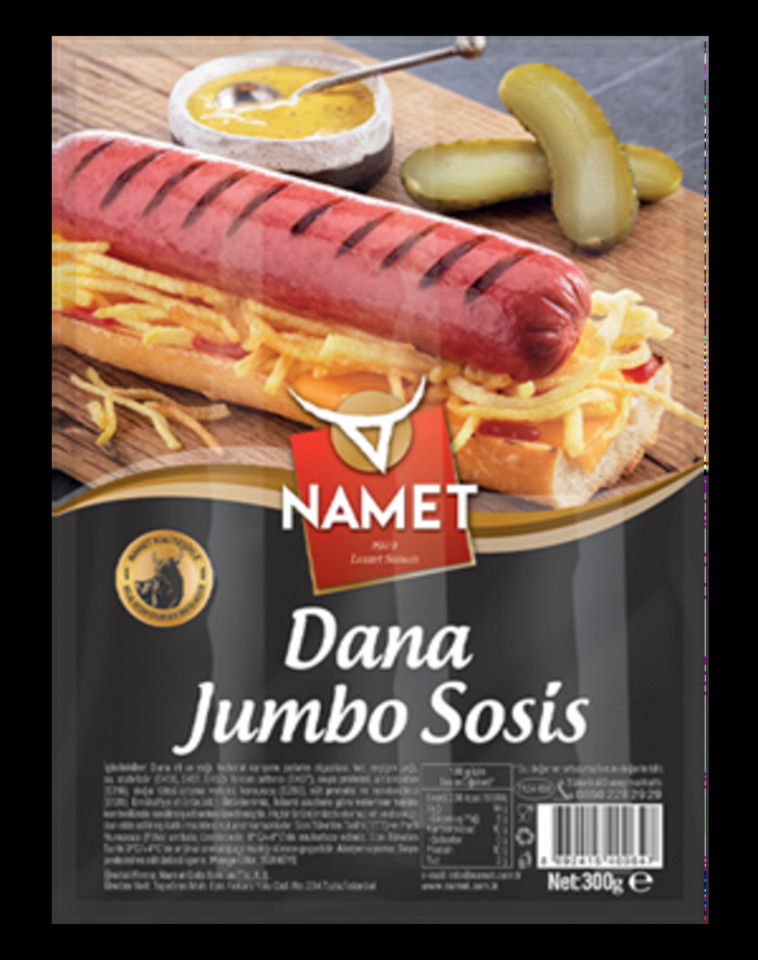 NAMET JUMBO SOSİS 300GR.