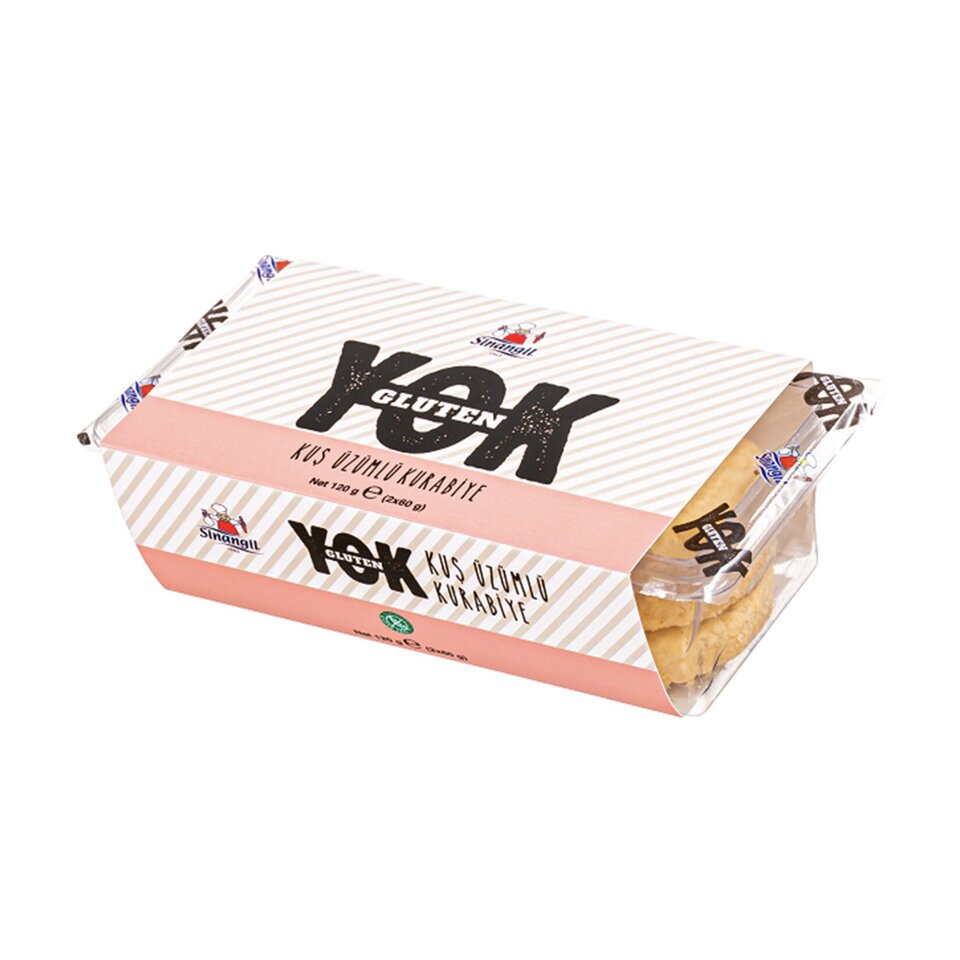 SİNANGİL GLUTEN YOK ÜZÜMLÜ KURABİYE 120 G