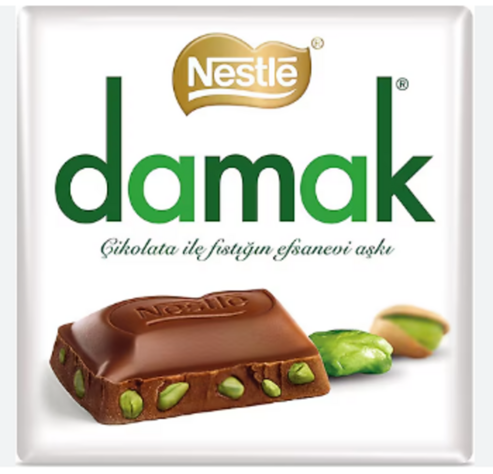 NESTLE ÇİKOLATA 60 GR. - DAMAK (KARE)