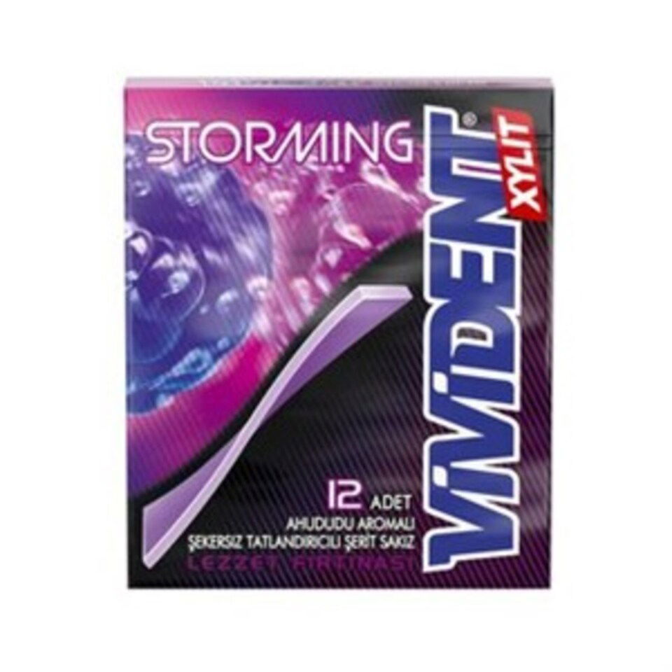VİVİDENT SAKIZ 33 GR. - AHUDUDU (STORMİNG)