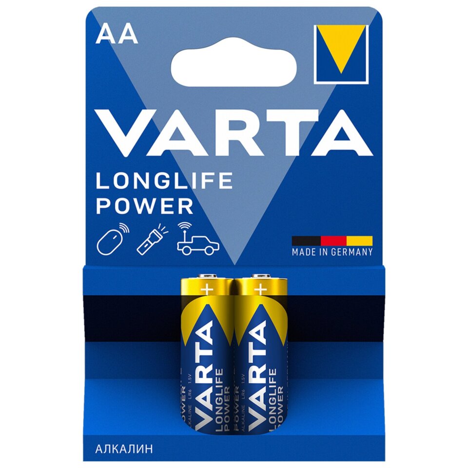 VARTA LONGLİFE POWER PİL 2'Lİ-AA