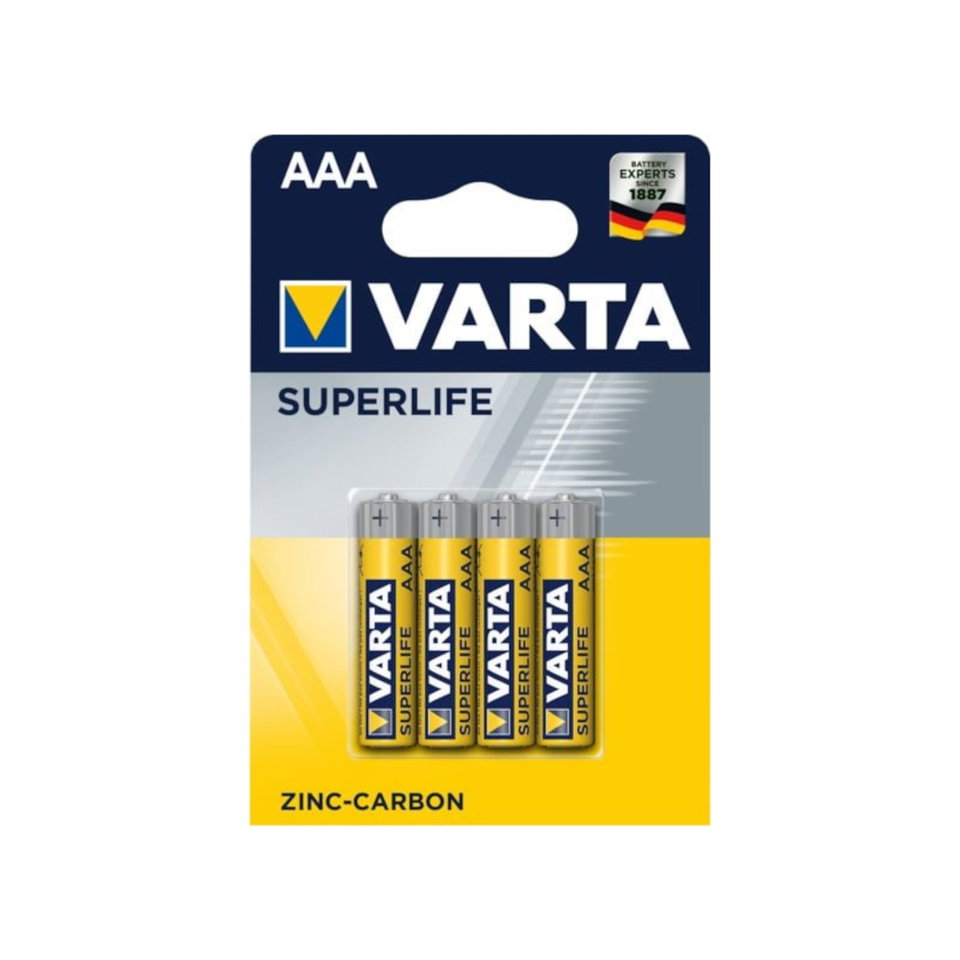 VARTA SUPERLİFE PİL 4'LÜ AAA