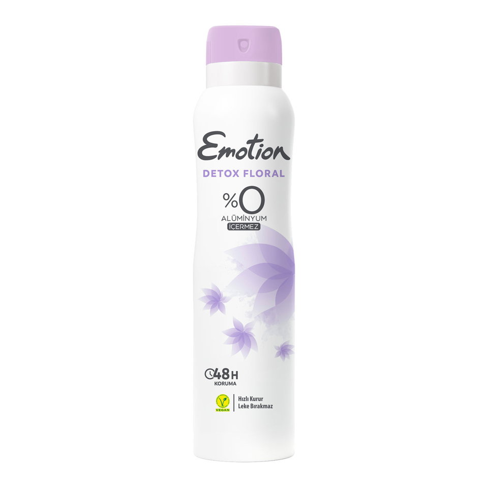 EMOTION DEODORANT 150 ML-DETOX FLORAL