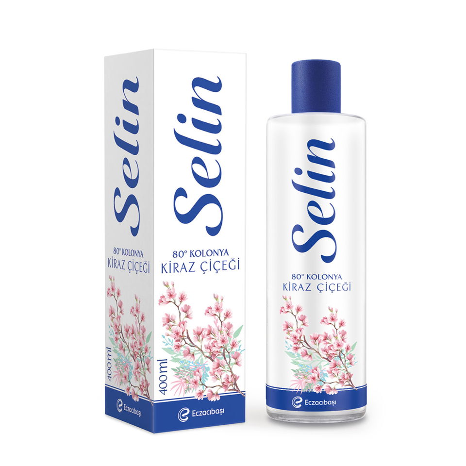 SELİN KOLONYA PET 400 ML-KİRAZ ÇİÇEĞİ