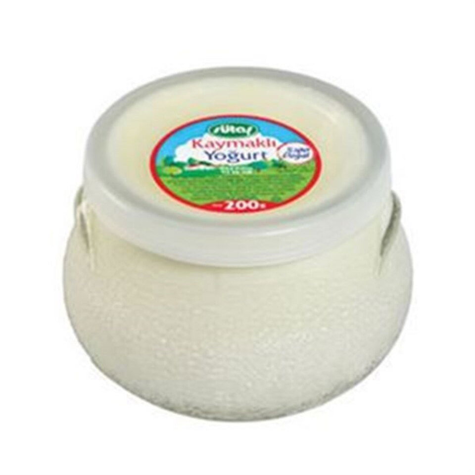 SÜTAŞ YOĞURT 200 GR - CAM KASE