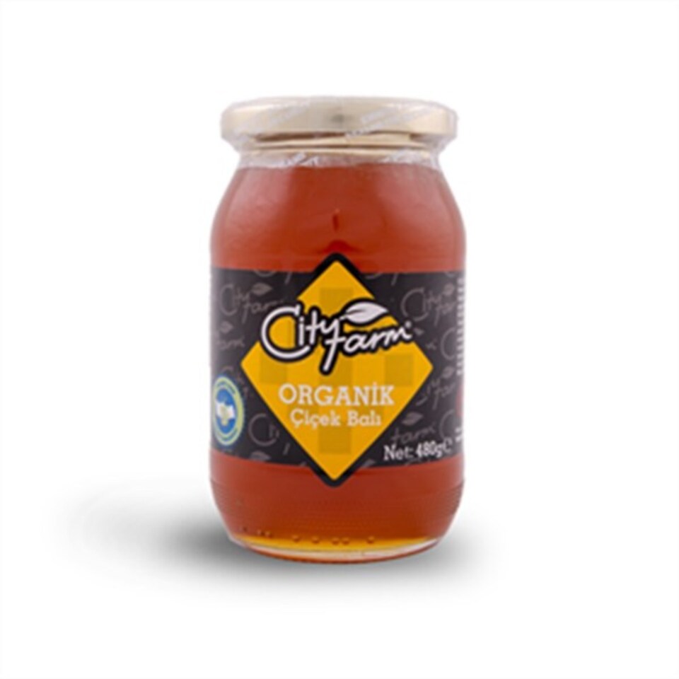 CİTY FARM ORGANİK ÇİÇEK BALI 480 GR.
