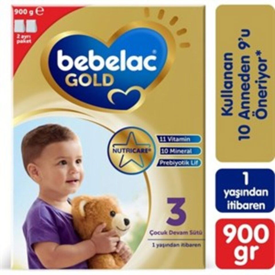 BEBELAC GOLD 3 - 800 GR.ÇOCUK