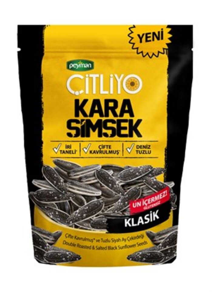 PEYMAN ÇİTLİYO AYÇEKİRDEĞİ 120 GR. - KARA ŞİMŞEK