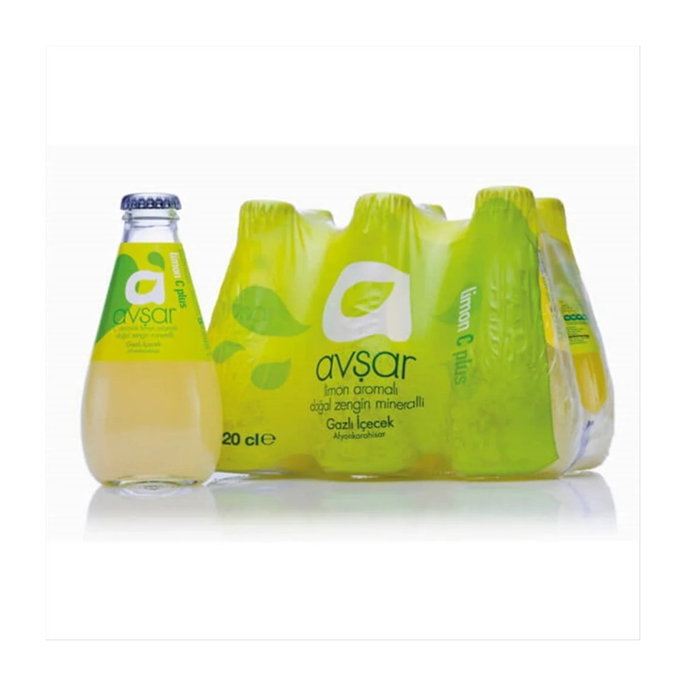 AVŞAR C PLUS MADEN SU 6*200 ML - LİMON