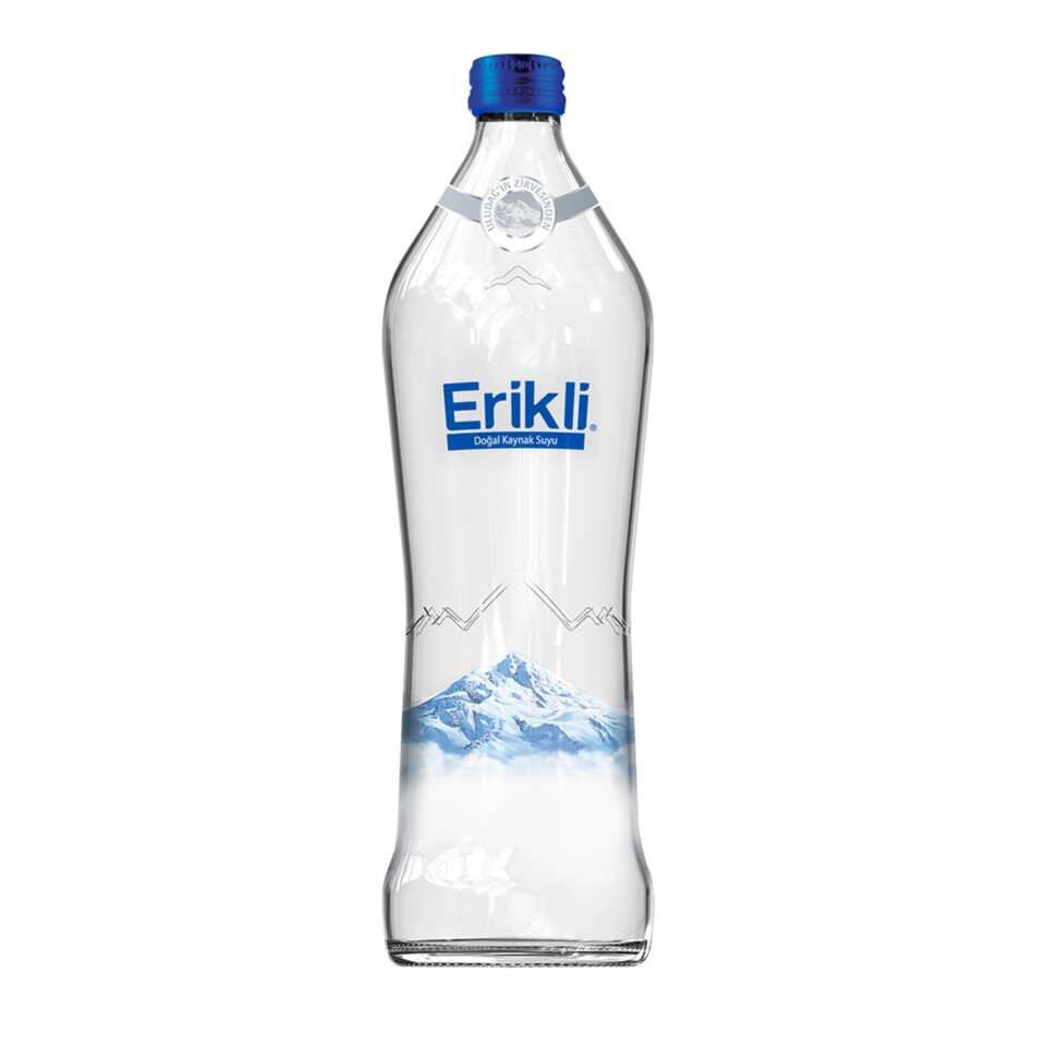 ERİKLİ SU 750 ML - (CAM ŞİŞE)