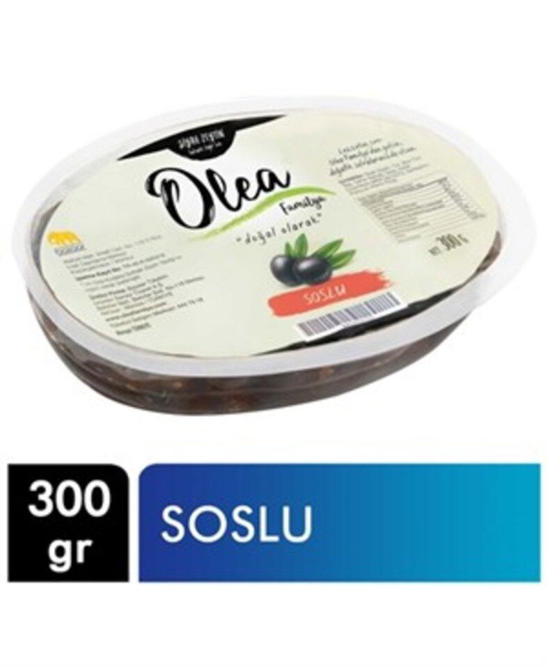 OLEA ZEYTİN 300 GR SİYAH SOSLU