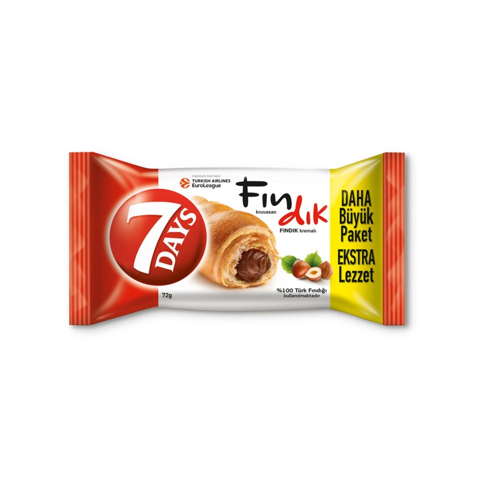 7DAYS KURUVASAN 60 GR - FINDIK KREMALI