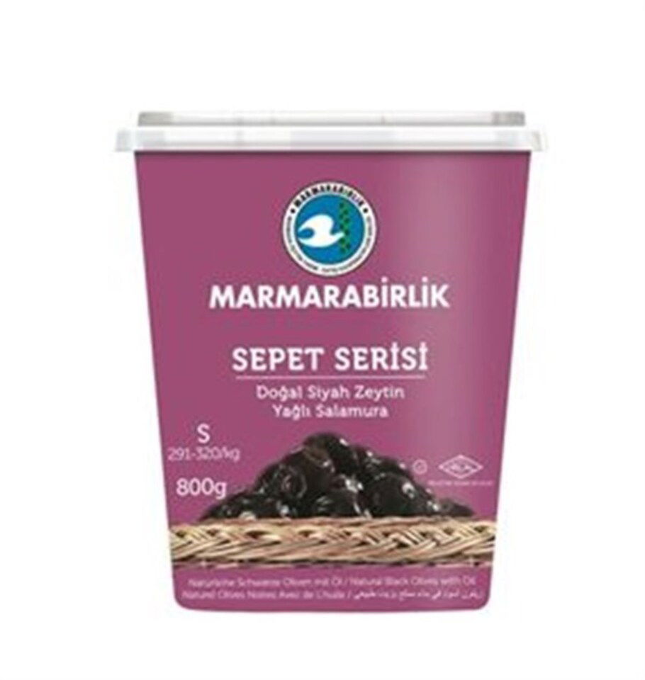 M.BİRLİK ZEYTİN 800 GR SEPET  (291-320)