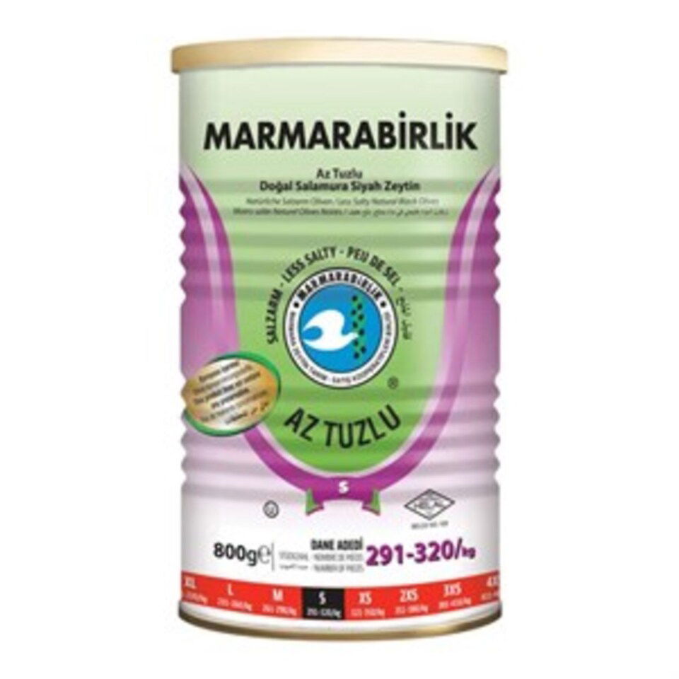 M.BİRLİK ZEYTİN 800 GR AZTUZLU   (231-260)