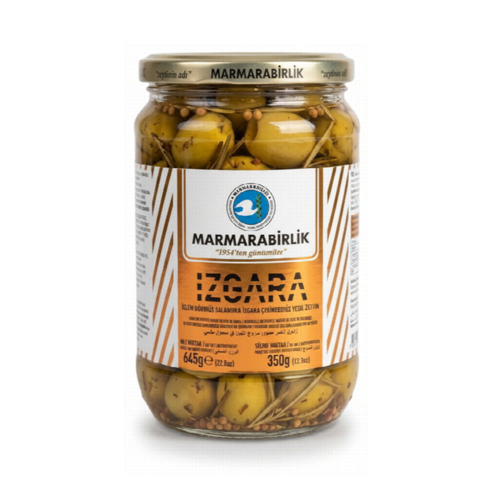 M.BİRLİK IZGARA YEŞİL ZEYTİN 350 GR