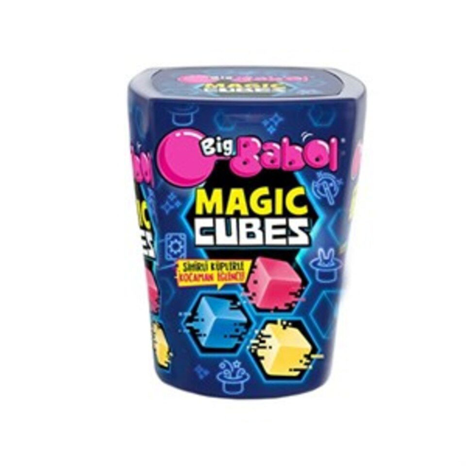 BİG BABOL SAKIZ MAGIC CUBES 86 GR. ŞİŞE
