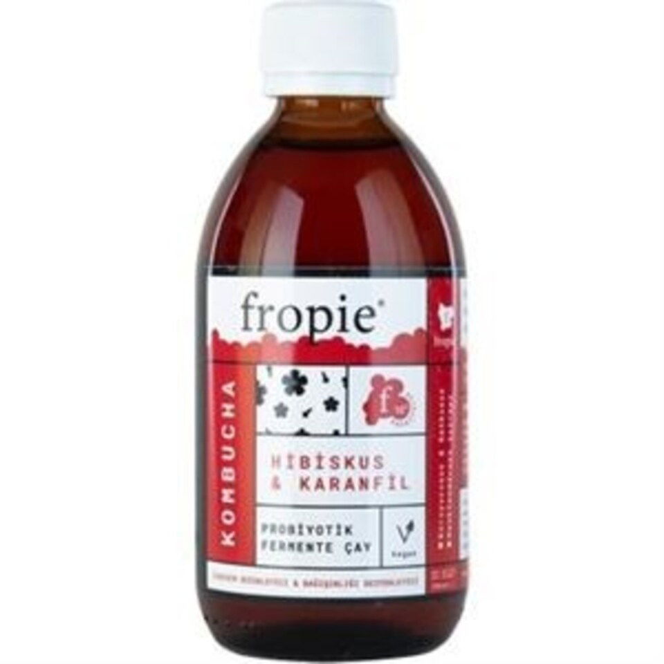 FROPİE KOMBUCHA 250 ML - HİBİSKUS&KARANFİL