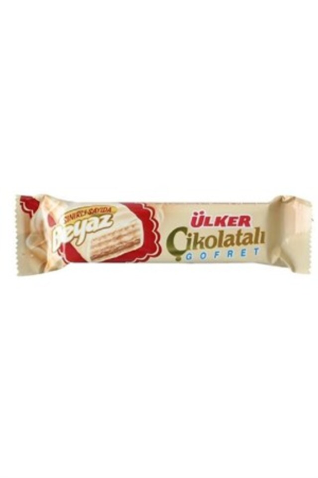 ÜLKER BEYAZ ÇİKOLATALI GOFRET 35 GR.