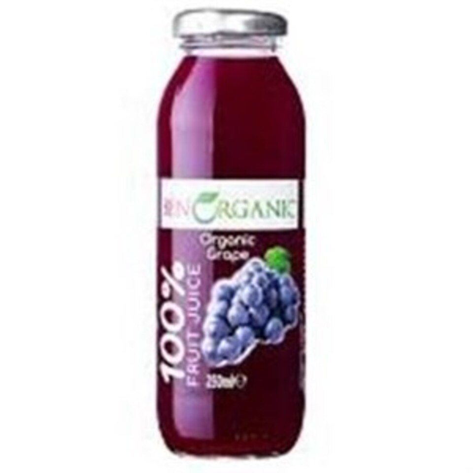BENORGANİK ÜZÜM SUYU %100  250 ML.