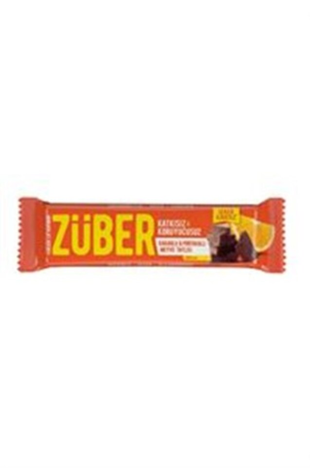 ZÜBER MEYVE BAR 40 GR. - PORTAKAL& KAKAO
