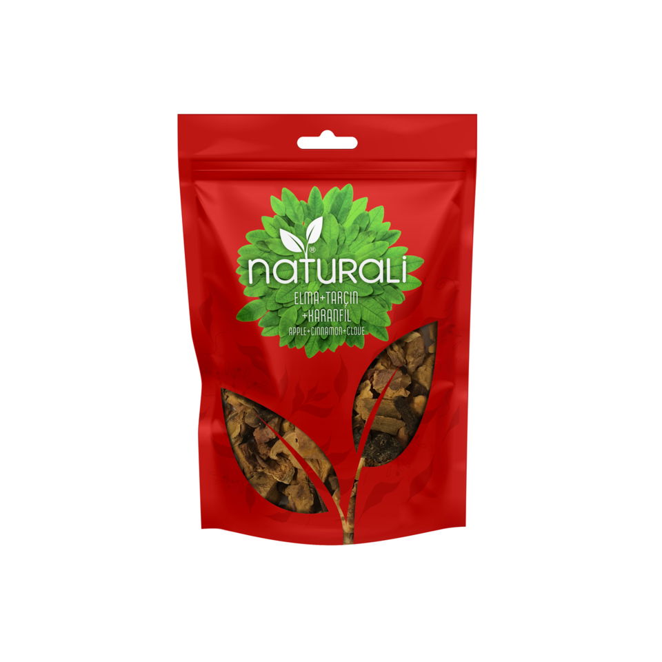 NATURALİ ELMA&TARÇIN&KARANFİL ÇAYI 100 GR