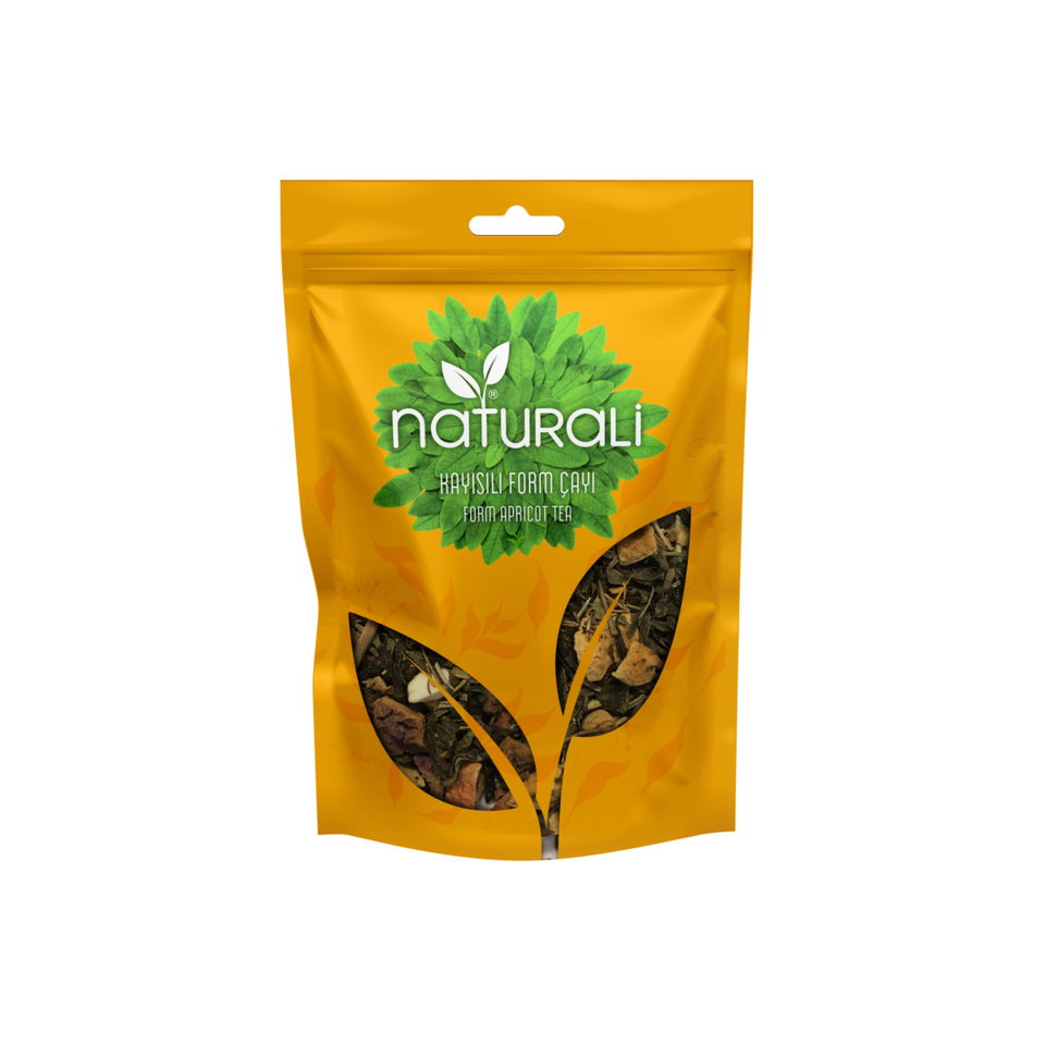 NATURALİ KAYISILI FORM ÇAYI 100 GR