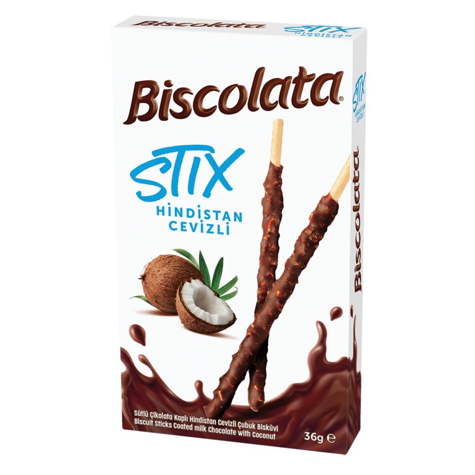 BİSCOLATA STİX CİKOLATA 36 GR. - H.CEVİZ