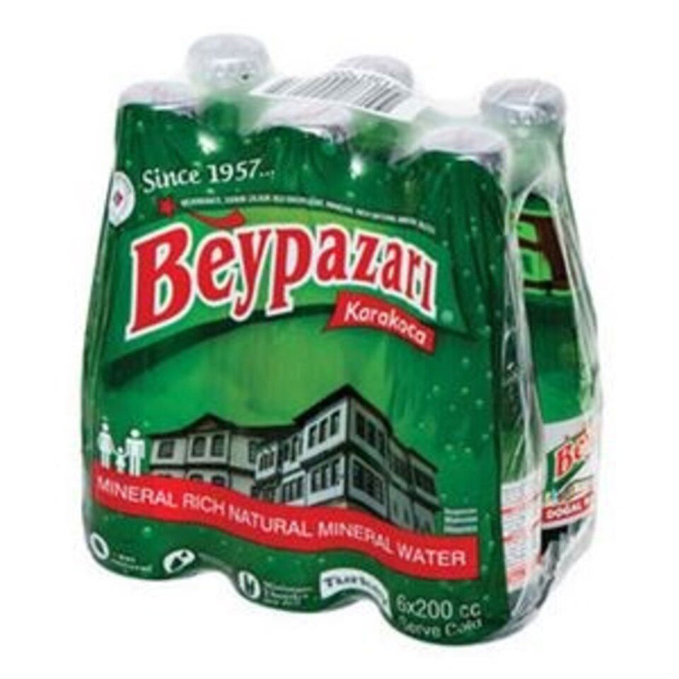 BEYPAZARI MADEN SU 6*200 ML.