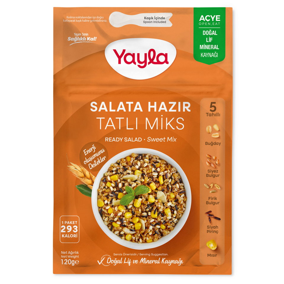 YAYLA SALATA HAZIR TATLI MİKS 120GR
