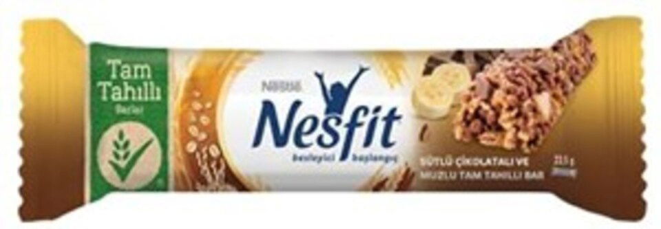 NESFİT  TAHIL GEVREK BAR 23,5 GR - MUZ ÇİKOLATA