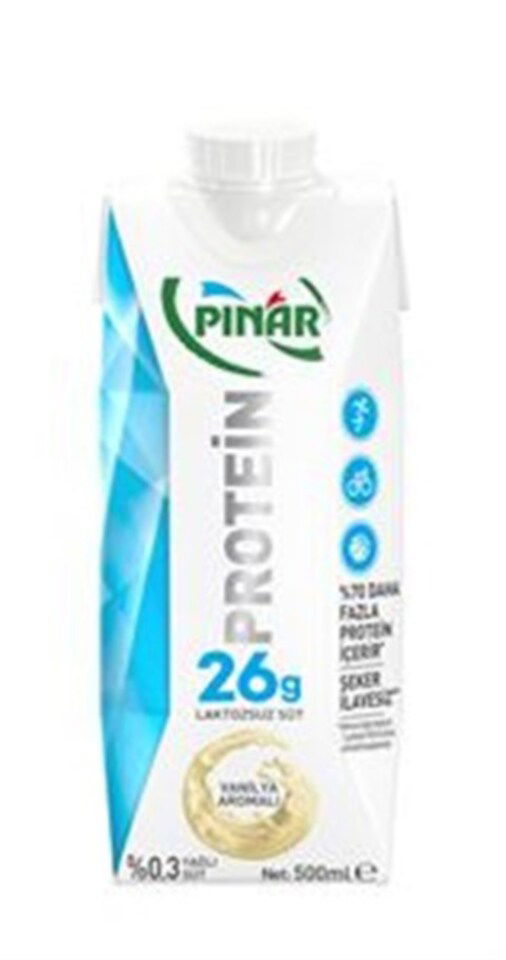PINAR SÜT 1/2 LT/PROTEİN VANİLYA