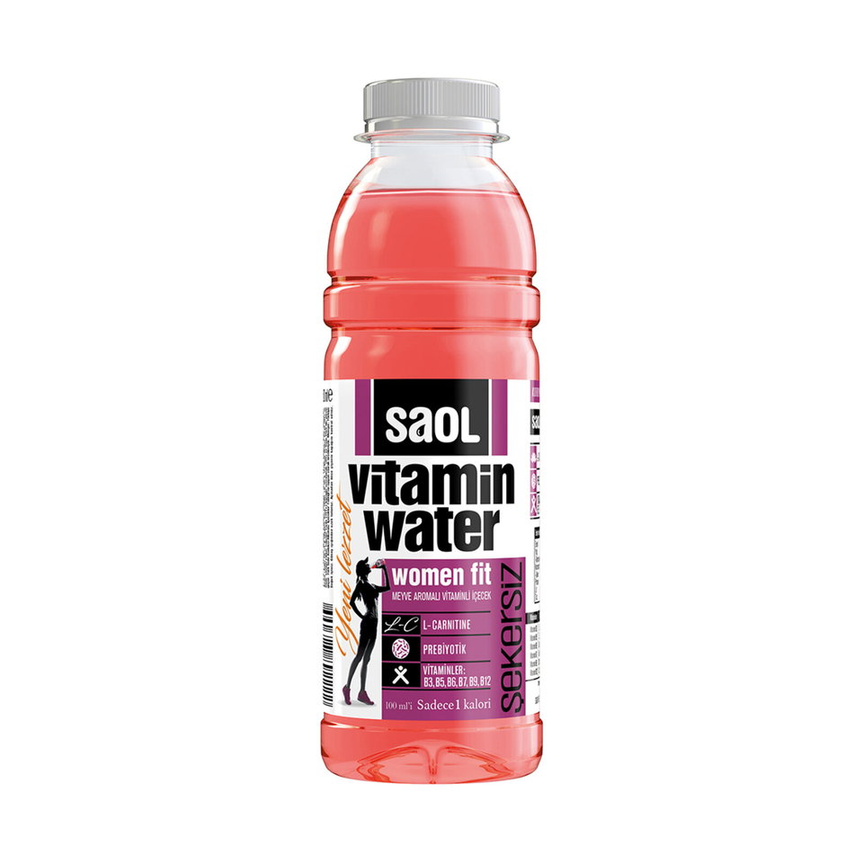 SAOL VİTAMİN WATER 500 ML. - WOMEN FİT