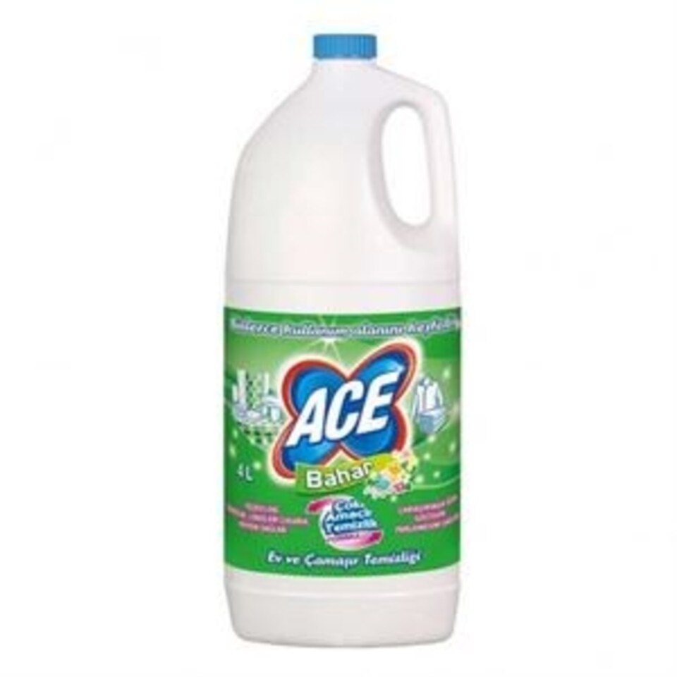 ACE ÇAMAŞIR SUYU 4 LT-BAHAR