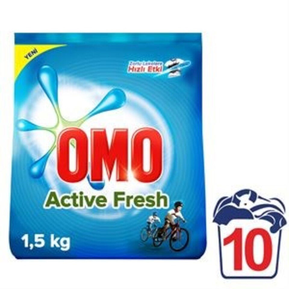OMO MATİK 1,5 KG-ACTIVE FRESH