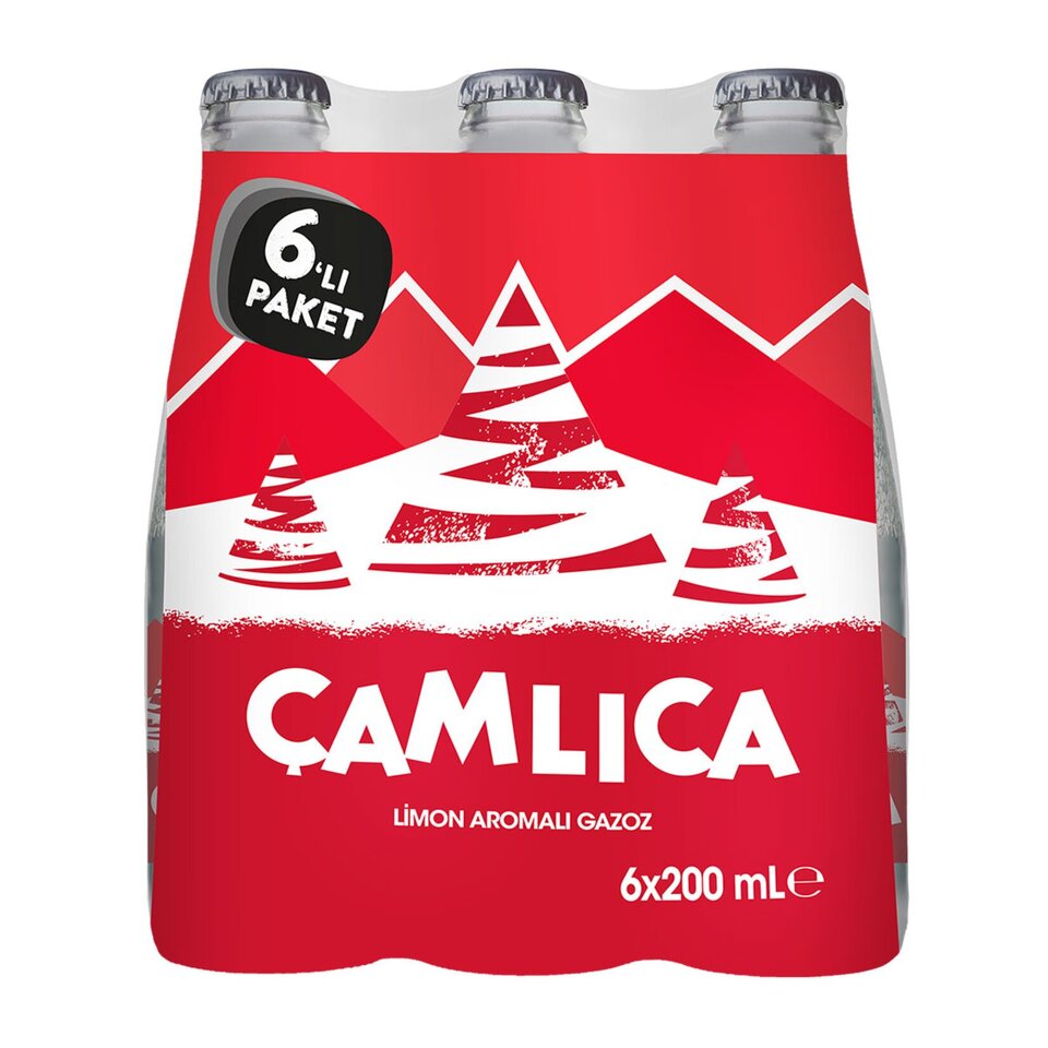 ÇAMLICA GAZOZ 6*200 ML
