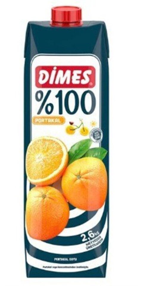 DİMES MEYVE SU 1 LT. - PORTAKAL