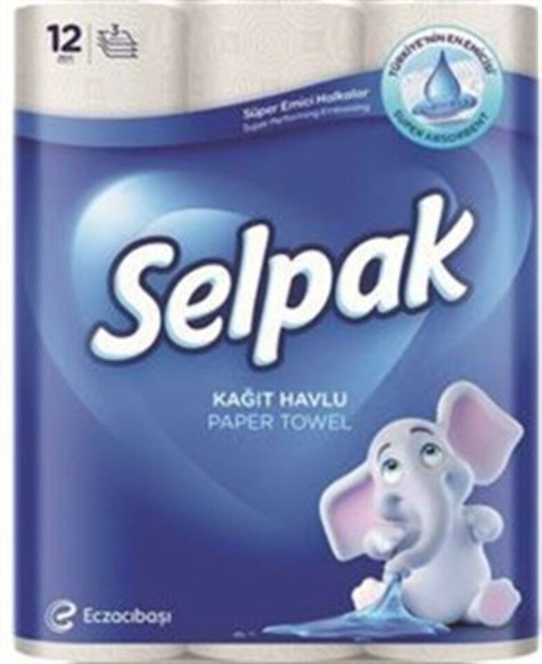 SELPAK KAĞIT HAVLU 12'Lİ