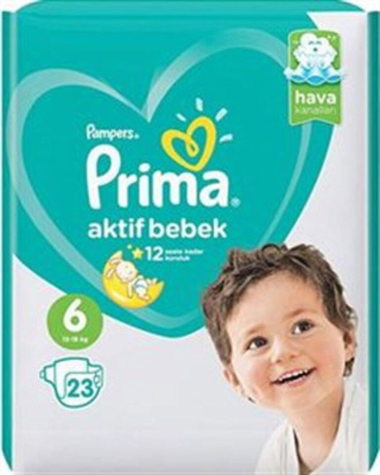 PRİMA BEBEK BEZİ STANDART - NO.6 EXTRALARGE  22 Lİ
