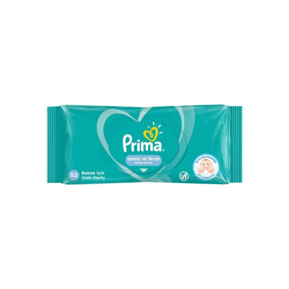 PRİMA ISLAK MENDİL FRESH 52'Lİ
